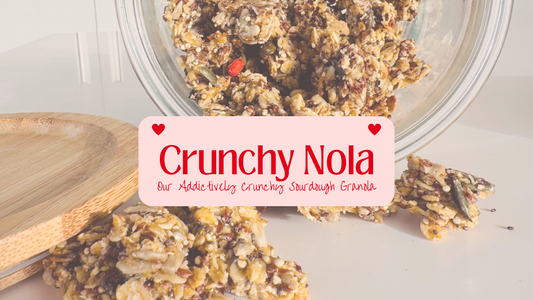 🥣 Crunchy Nola – Our Addictively Crunchy Sourdough Granola
